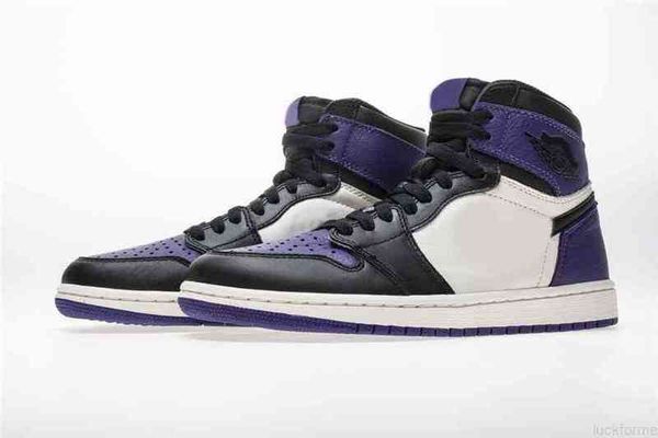 2022 authentic 1 high og pine green court purple sail black white athletic shoes men women fashion sports trainers with box
2022 authentic 1 high og pine green court purple sail black white athletic shoes men women fashion sports trainers with box