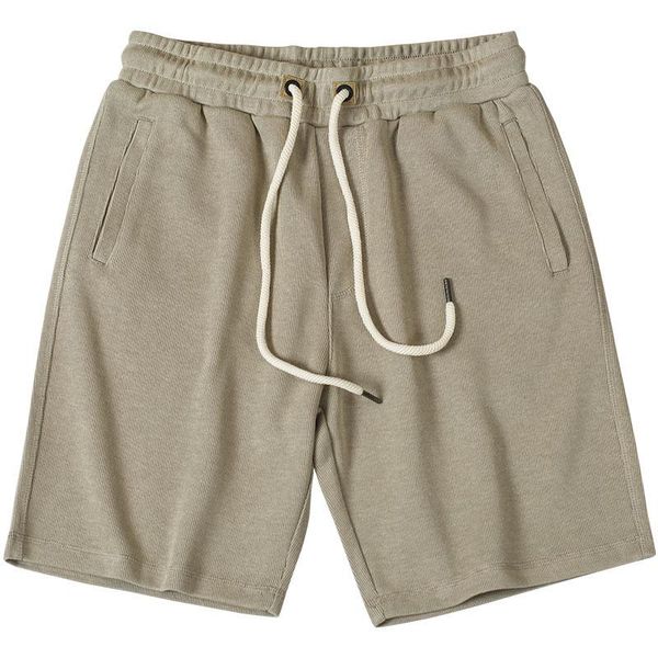 men's pants cargo men japanese fashion heavy knitted five-point simple drawstring elastic shorts wear loose sweatpants, Black
men's pants cargo men japanese fashion heavy knitted five-point simple drawstring elastic shorts wear loose sweatpants, Black
