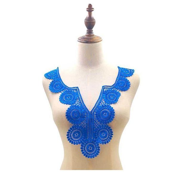 1pc embroidered neckline collar flower hollow cor lace fake collar sewing applique diy lace acc jllmeq, Blue;red
1pc embroidered neckline collar flower hollow cor lace fake collar sewing applique diy lace acc jllmeq, Blue;red