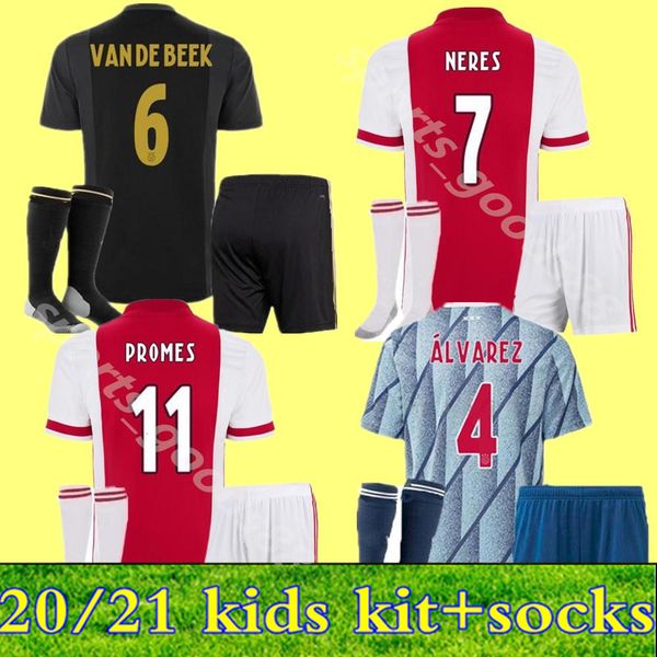 2020 2021 boys youth afc ajax soccer jersey home away kids kits 20 21 customized neres tadic de ligt ziyech football shirt, Black
2020 2021 boys youth afc ajax soccer jersey home away kids kits 20 21 customized neres tadic de ligt ziyech football shirt, Black