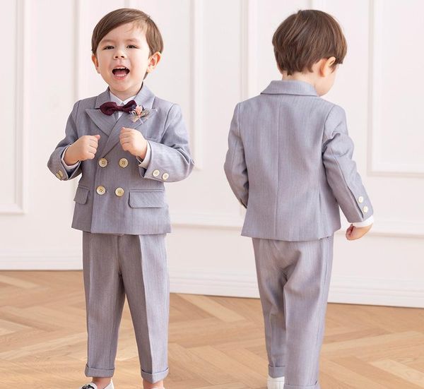 clothing sets little prince flower boys jacket+pants bowtie 3pcs wedding suit gentleman baby kids birthday dress children party costume, White
clothing sets little prince flower boys jacket+pants bowtie 3pcs wedding suit gentleman baby kids birthday dress children party costume, White