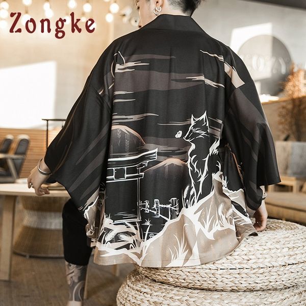 zongke fox moonlight black kimono men japanese kimono cardigan harajuku kimono shirt men streetwear hawaiian shirt men 5xl 2019 y0104, White;black
zongke fox moonlight black kimono men japanese kimono cardigan harajuku kimono shirt men streetwear hawaiian shirt men 5xl 2019 y0104, White;black