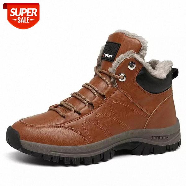 fashion warm fur men's snow boots split leather men's boots outdoor waterproof winter men ankle size 46 #ku9e
fashion warm fur men's snow boots split leather men's boots outdoor waterproof winter men ankle size 46 #ku9e