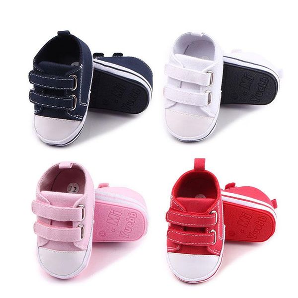 canvas baby shoes newborn boys girls first walkers infant toddler soft bottom anti-slip prewalker solid hook loop shoes ds19
canvas baby shoes newborn boys girls first walkers infant toddler soft bottom anti-slip prewalker solid hook loop shoes ds19
