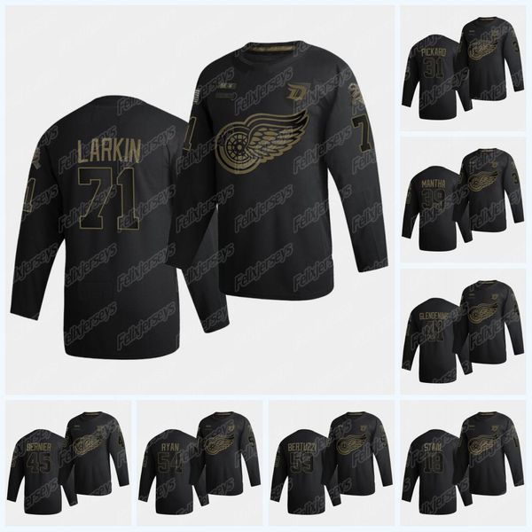 detroit red wings dylan larkin 2020 salute to service black jersey anthony mantha troy stecher valtteri filppula tyler bertuzzi, Black;red
detroit red wings dylan larkin 2020 salute to service black jersey anthony mantha troy stecher valtteri filppula tyler bertuzzi, Black;red