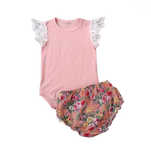 uk newborn toddler baby girl summer outfit romper ruffle pp shorts clothes sets1, White
uk newborn toddler baby girl summer outfit romper ruffle pp shorts clothes sets1, White