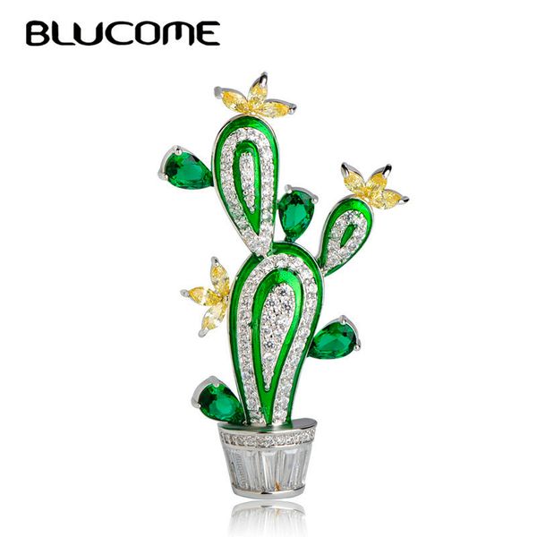 blucome vivid green cactus shape brooches full rhinestones enamel plant brooch for women suit dress accessories trendy pins 201009, Gray
blucome vivid green cactus shape brooches full rhinestones enamel plant brooch for women suit dress accessories trendy pins 201009, Gray