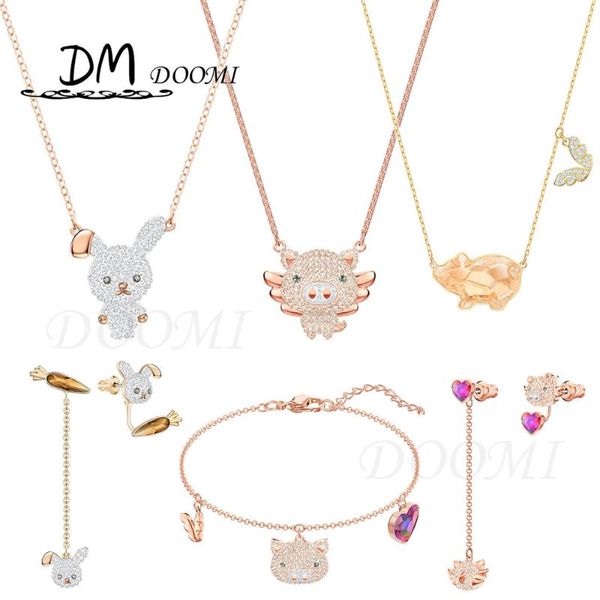chains 2021 fashion jewelry swa exquisite pig, white carrot style lovely necklace romantic gift for women, Silver
chains 2021 fashion jewelry swa exquisite pig, white carrot style lovely necklace romantic gift for women, Silver