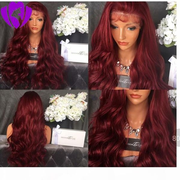ombre burgundy hd lace frontal wig pre plucked with baby hair body wave synthetic lace front wigs brazilian hair wigs 150% density, Black
ombre burgundy hd lace frontal wig pre plucked with baby hair body wave synthetic lace front wigs brazilian hair wigs 150% density, Black
