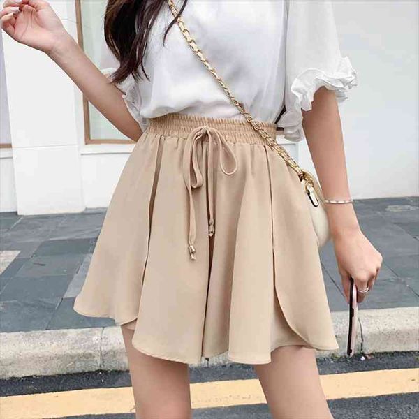 chiffon mini shorts skirts women summer korean fashion design ruffles belt a line high waist shorts skirt female, Black
chiffon mini shorts skirts women summer korean fashion design ruffles belt a line high waist shorts skirt female, Black