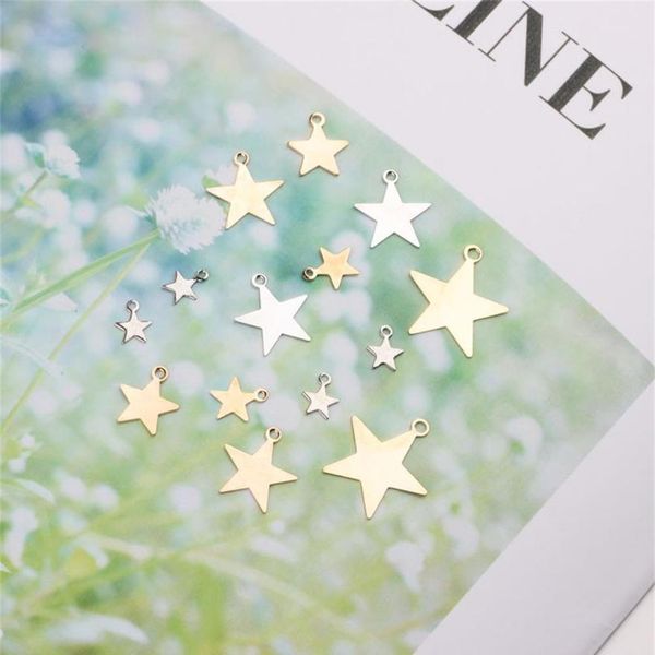 40 pcs/bag cooper (not iron) five-point star craft charms diy necklace earring bracelet charms jewelry findings diy acc sqcwol
40 pcs/bag cooper (not iron) five-point star craft charms diy necklace earring bracelet charms jewelry findings diy acc sqcwol