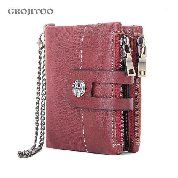 wallets grojitoo leather with canvas lady's wallet anti theft brush rfid layer cowhide women purse oil wax for men1, Red;black
wallets grojitoo leather with canvas lady's wallet anti theft brush rfid layer cowhide women purse oil wax for men1, Red;black