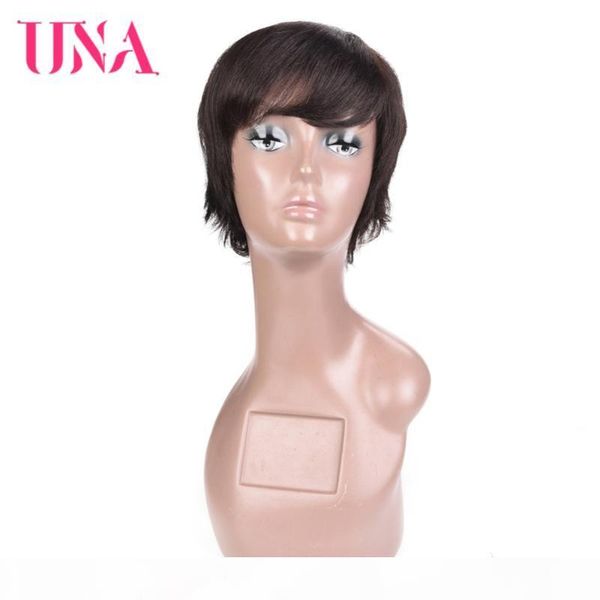 una short straight wigs straight hair wigs non remy hair 120% density short human for women ldh6344, Black;brown
una short straight wigs straight hair wigs non remy hair 120% density short human for women ldh6344, Black;brown