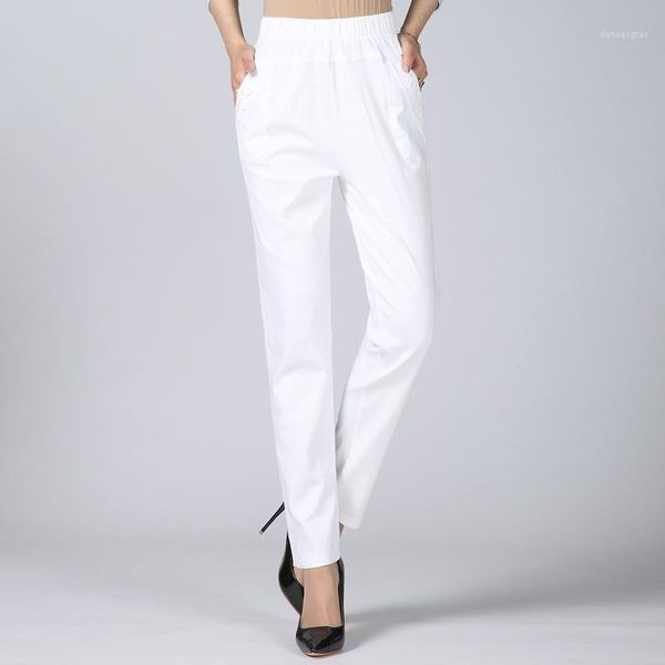 womens summer casual pants candy colors trousers fashion high waist straight pants 2020 new female1, Black;white 
womens summer casual pants candy colors trousers fashion high waist straight pants 2020 new female1, Black;white