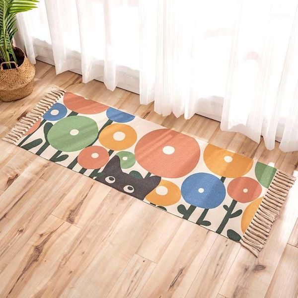 nordic style cotton and linen tassel carpet for bedside bedroom area rugs non slip floor mat foot pad home decoration1
nordic style cotton and linen tassel carpet for bedside bedroom area rugs non slip floor mat foot pad home decoration1