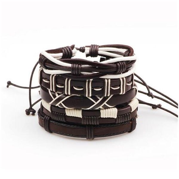 5pcs/set bracelet men multilayer leather bangles punk charm braided multi layer wrap trendy bracelet armband pulser wmtqnx, Golden;silver
5pcs/set bracelet men multilayer leather bangles punk charm braided multi layer wrap trendy bracelet armband pulser wmtqnx, Golden;silver