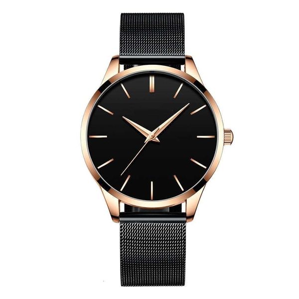 belt fashion watch super black mesh men's and women's quartz watch simple style popular watch, Slivery;brown
belt fashion watch super black mesh men's and women's quartz watch simple style popular watch, Slivery;brown