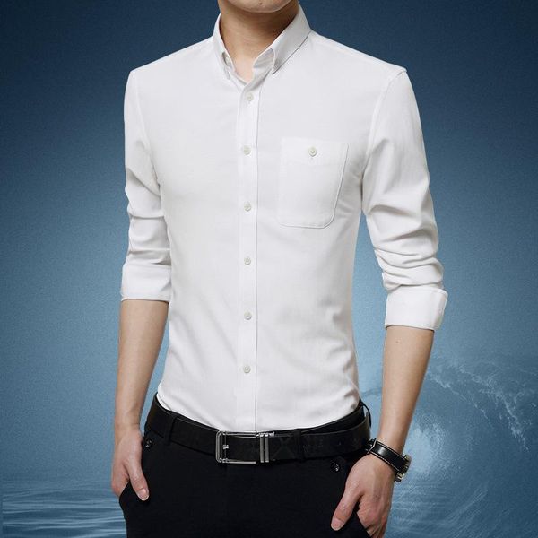 men's casual shirts arrival fashion men smart autumn slim shirt long-sleeved no ironing lapel collar, White;black
men's casual shirts arrival fashion men smart autumn slim shirt long-sleeved no ironing lapel collar, White;black