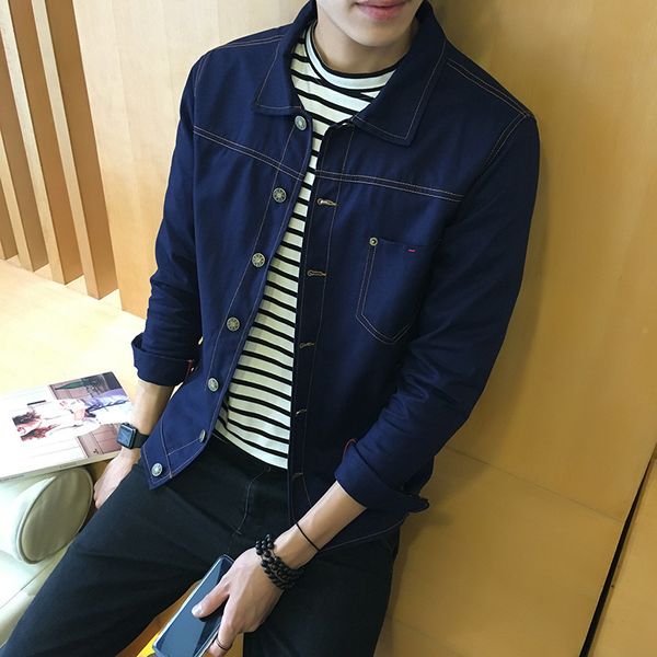 spring autumn mens denim cotton high-grade jacket trendy fashion denim mens jeans jackets outwear male cowboy dropshipping coats c1108, Black;brown
spring autumn mens denim cotton high-grade jacket trendy fashion denim mens jeans jackets outwear male cowboy dropshipping coats c1108, Black;brown