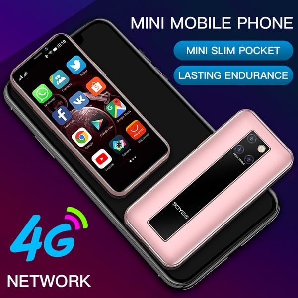 Soyes S10-H Original Super mini 4G Mobile Phone Face ID MTK6739 Quad Core 3.5 Inch Touch Screen Smartphone 3GB 64GB Android 9.0 Cell Phone 6B, Grey
Soyes S10-H Original Super mini 4G Mobile Phone Face ID MTK6739 Quad Core 3.5 Inch Touch Screen Smartphone 3GB 64GB Android 9.0 Cell Phone 6B, Grey