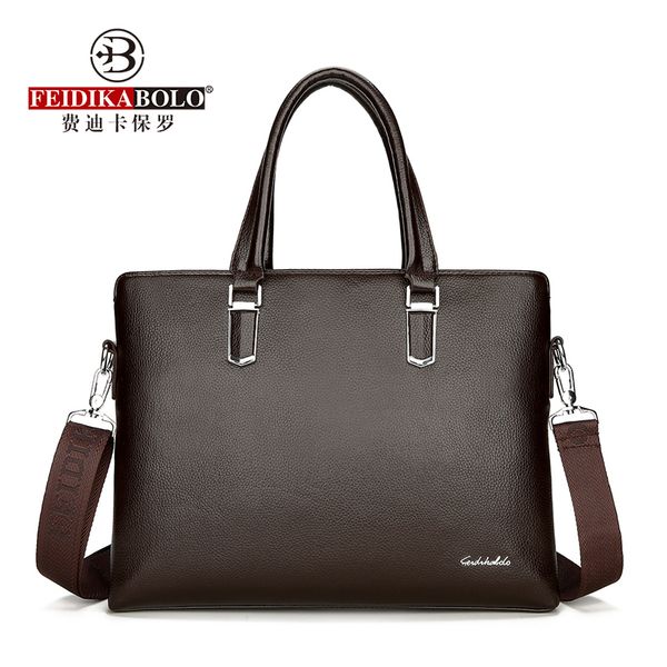 feidikabolo men's classic portable briefcase new fashion business casual shoulder messenger bag
feidikabolo men's classic portable briefcase new fashion business casual shoulder messenger bag
