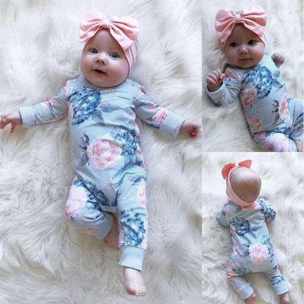 jumpsuits toddler kids baby girl clothes cotton printing floral romper bow hair band sets long sleeve button cute fashion romper1, Blue
jumpsuits toddler kids baby girl clothes cotton printing floral romper bow hair band sets long sleeve button cute fashion romper1, Blue
