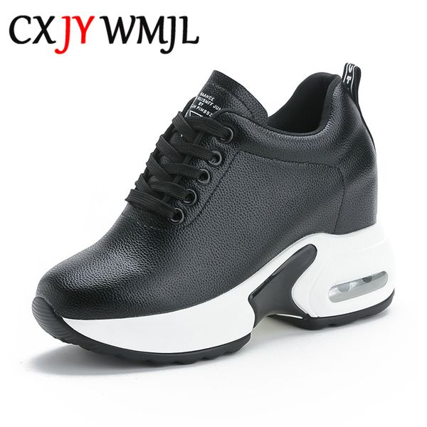 invisible high heels women wedge casual shoes leather lace up platform sneakers spring black flat vulcanization sports shoe 201109
invisible high heels women wedge casual shoes leather lace up platform sneakers spring black flat vulcanization sports shoe 201109
