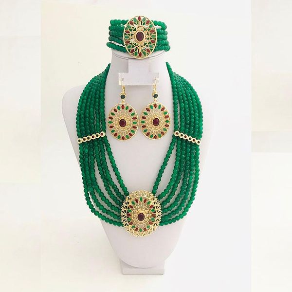 dubai hand-beaded set fashion earrings bracelet necklace chain crystal hand-beaded multi-layered necklace moroccan algerian wed, Silver
dubai hand-beaded set fashion earrings bracelet necklace chain crystal hand-beaded multi-layered necklace moroccan algerian wed, Silver