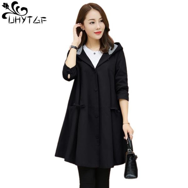 uhytgf autumn high fashion women's plus size thin loose female trench coats korean classic hooded coats women's trench coat x420, Tan;black
uhytgf autumn high fashion women's plus size thin loose female trench coats korean classic hooded coats women's trench coat x420, Tan;black