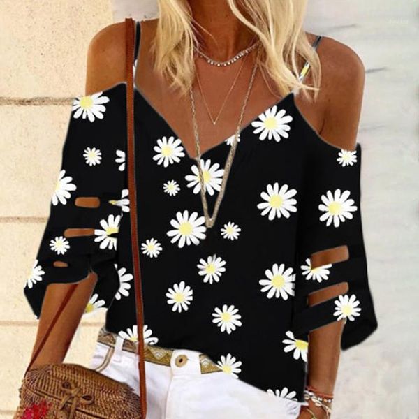 5xl daisy print v neck fashion blouse shirt women 2020 summer off shoulder flare sleeve mesh patchwork femme spring blouses1, White
5xl daisy print v neck fashion blouse shirt women 2020 summer off shoulder flare sleeve mesh patchwork femme spring blouses1, White