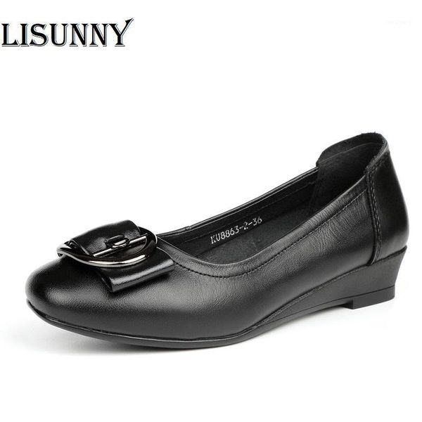 2021 women shoes low heel spring new shoes women 100% genuine leather not tired walking casual wedges mother lady1, Black
2021 women shoes low heel spring new shoes women 100% genuine leather not tired walking casual wedges mother lady1, Black