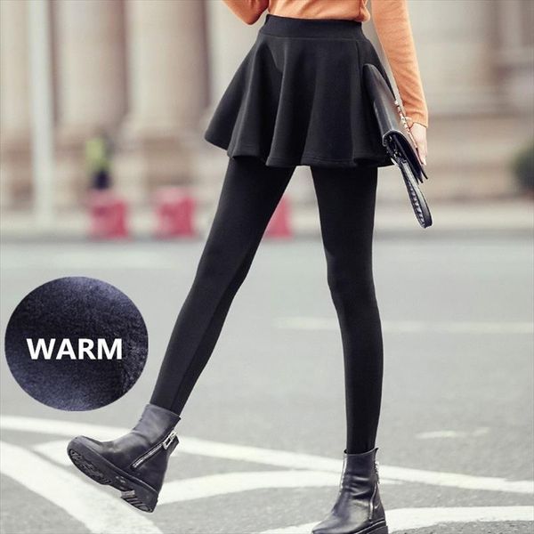 1 piece winter leggings skirts women thick fleeces pleated skirts pants solid black skinny warm velvet pencil pants p8670
1 piece winter leggings skirts women thick fleeces pleated skirts pants solid black skinny warm velvet pencil pants p8670