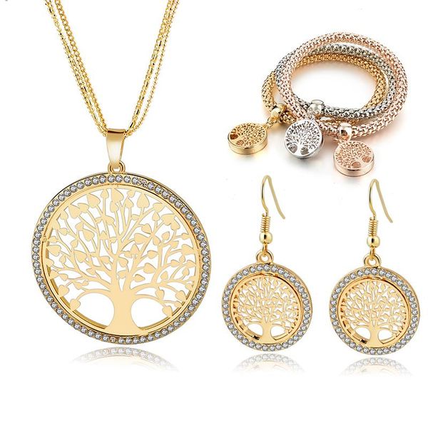 szelam gold tree of life jewelry set for women necklace earrings bracelets set wedding crystal jewellery set160008, Silver
szelam gold tree of life jewelry set for women necklace earrings bracelets set wedding crystal jewellery set160008, Silver