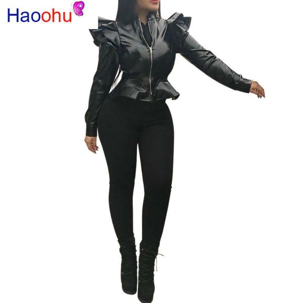 women's jackets haoohu pu faux leather jacket women fall winter clothes plus size coat ladies oversized long sleeve cropped, Black;brown
women's jackets haoohu pu faux leather jacket women fall winter clothes plus size coat ladies oversized long sleeve cropped, Black;brown