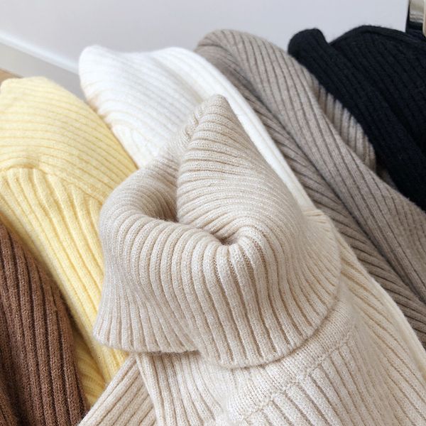 2021 new autumn turtleneck slim long sleeve warm sweater pure color winter women pullovers pull femme mubh, White
2021 new autumn turtleneck slim long sleeve warm sweater pure color winter women pullovers pull femme mubh, White