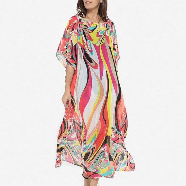 2020 new casual summer maxi women evening party dress vintage long beach boho chiffon dresses vestido de festa longo #n971, Black;gray
2020 new casual summer maxi women evening party dress vintage long beach boho chiffon dresses vestido de festa longo #n971, Black;gray