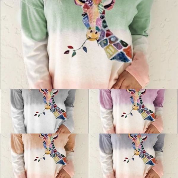lvpks 2020 women's autumn new printing women's t-shirt neck coat t-shirt long sleeve round gradient women 9op0q, White
lvpks 2020 women's autumn new printing women's t-shirt neck coat t-shirt long sleeve round gradient women 9op0q, White