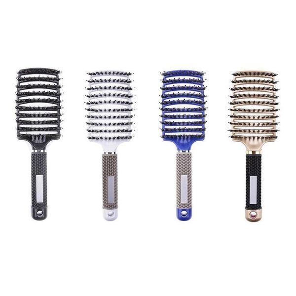 professional women hair scalp comb anti-static straight curly hair styling brush salon scalp mas comb with jllhgl, Silver
professional women hair scalp comb anti-static straight curly hair styling brush salon scalp mas comb with jllhgl, Silver