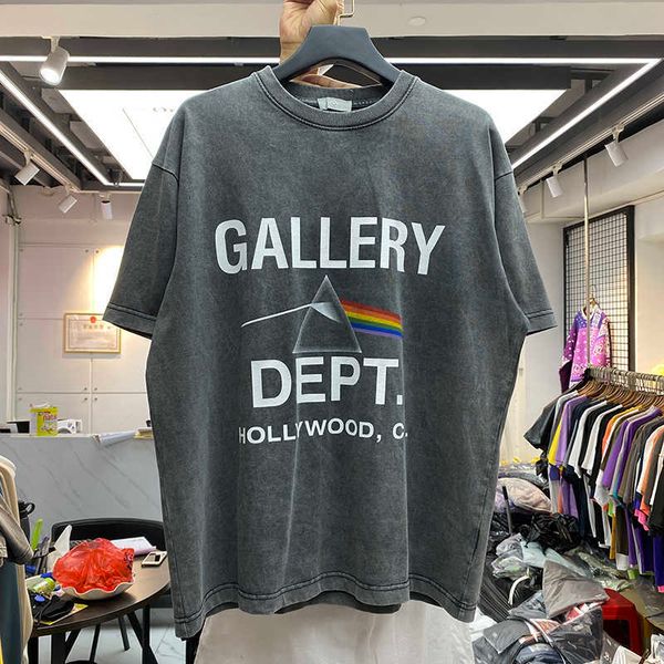 men's t-shirts gallert wash old letter print trend t-shirt men's and women's round neck loose half fashion brand short sleeve, White;black
men's t-shirts gallert wash old letter print trend t-shirt men's and women's round neck loose half fashion brand short sleeve, White;black