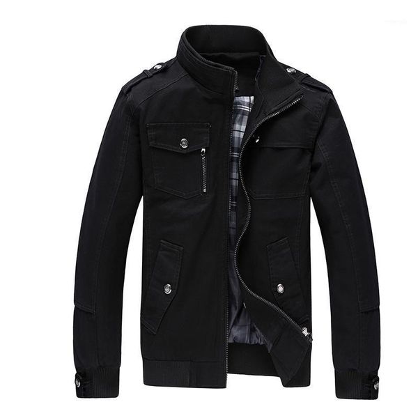 2020 casual men's bomber jacket spring army jacket black men coats winter male outerwear autumn overcoat 5xl1, Black;brown
2020 casual men's bomber jacket spring army jacket black men coats winter male outerwear autumn overcoat 5xl1, Black;brown