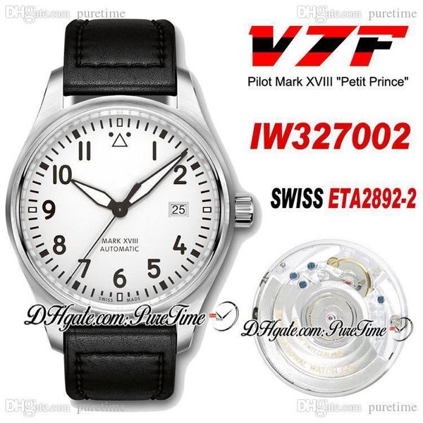 v7f mark xviii 327002 le petit prince swiss eta2892-2 automatic mens watch steel case white dial stick markers black leather puretime b02, Slivery;brown
v7f mark xviii 327002 le petit prince swiss eta2892-2 automatic mens watch steel case white dial stick markers black leather puretime b02, Slivery;brown