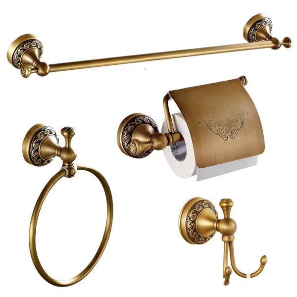 solid brass brushed european carved bath accessories set 4 towel ring hook paper holder towel rack bbygwm lipper
solid brass brushed european carved bath accessories set 4 towel ring hook paper holder towel rack bbygwm lipper