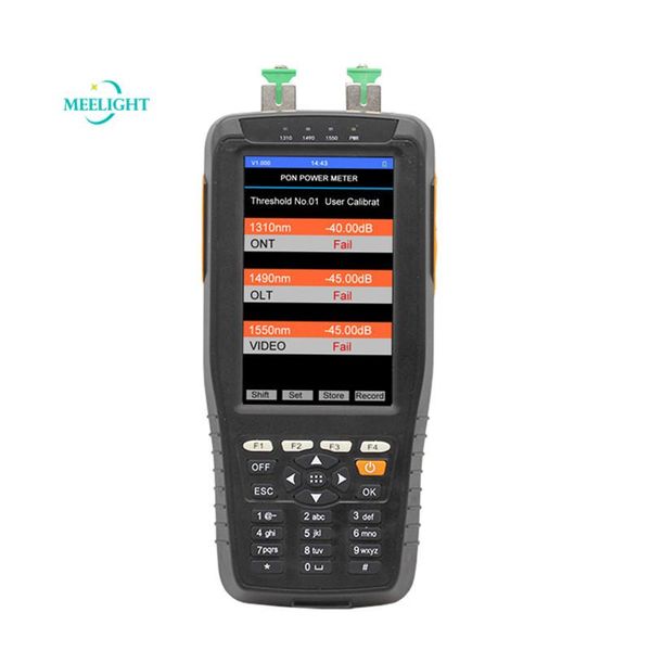 fiber optic equipment pon power meter tester optical modem 1310/1490/1550nm wavelength base version
fiber optic equipment pon power meter tester optical modem 1310/1490/1550nm wavelength base version