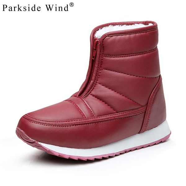 parkside wind women boots winter round toe pu leather snow boots zipper short plush platform ankle female shoes xwa2633-45, Black
parkside wind women boots winter round toe pu leather snow boots zipper short plush platform ankle female shoes xwa2633-45, Black