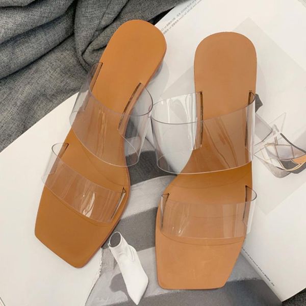 women fashion transparent shoes mules slides strange style high heels summer slippers sandalias mujer 2020 plus 41 42 431, Black
women fashion transparent shoes mules slides strange style high heels summer slippers sandalias mujer 2020 plus 41 42 431, Black