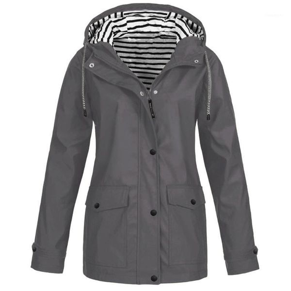 outdoor jackets&hoodies winter coats 2021 women solid rain jacket plus size waterproof hooded raincoat windproof outerwear manteau femme hiv, Blue;black
outdoor jackets&hoodies winter coats 2021 women solid rain jacket plus size waterproof hooded raincoat windproof outerwear manteau femme hiv, Blue;black