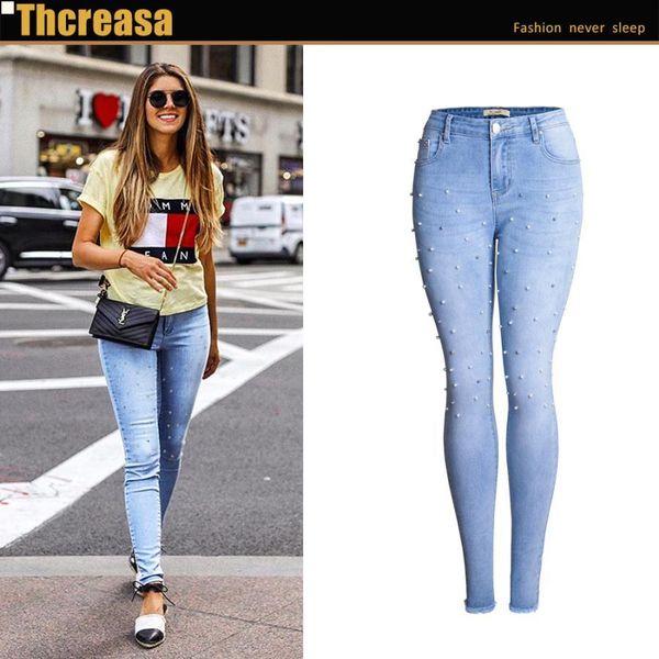 simplicity pants personality trousers ripped women denim clothes new women designer jeans femme fashion leggings high waisted mom fk103, Blue
simplicity pants personality trousers ripped women denim clothes new women designer jeans femme fashion leggings high waisted mom fk103, Blue