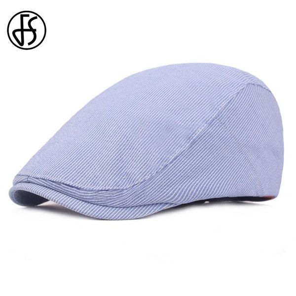 fs summer stripe berets cotton flat cap mens ivy gatsby hat driving cabbie women fashion newsboy caps visors unisex, Blue;gray
fs summer stripe berets cotton flat cap mens ivy gatsby hat driving cabbie women fashion newsboy caps visors unisex, Blue;gray