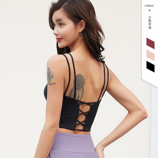 sexy cross sports bra запуск противоударный сбор йога жилет backless тренировки верхней части бака фитнес бюстгальтер нижнее белье женщины б, White;black
sexy cross sports bra запуск противоударный сбор йога жилет backless тренировки верхней части бака фитнес бюстгальтер нижнее белье женщины б, White;black