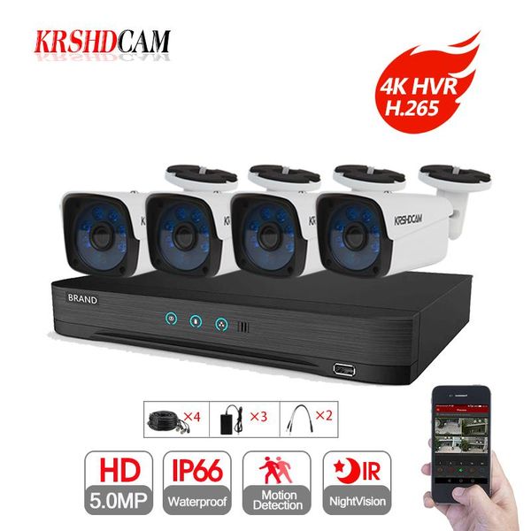 4ch cctv system 4k dvr 5.0mp outdoor/ indoor security waterproof ahd camera with 4 x 5mp 2560*1920 hd cameras de seguranca kit
4ch cctv system 4k dvr 5.0mp outdoor/ indoor security waterproof ahd camera with 4 x 5mp 2560*1920 hd cameras de seguranca kit